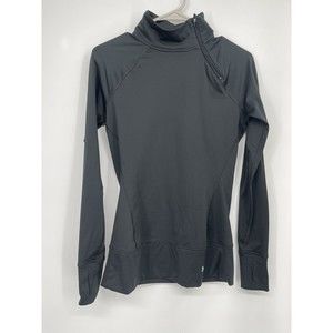 Under‎ Armour Shirt Womens Small Fitted Black Pullover Athletic Running